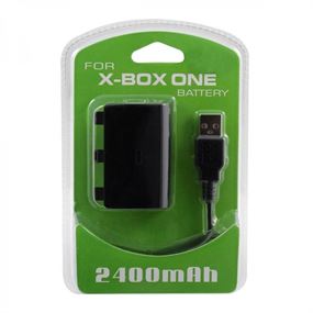 2 סוללות נטענת חזקות לשלט  Xbox ONE 2400MAH mydigital