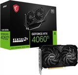 כרטיס מסך MSI RTX 4060 TI VENTUS 2X BLACK 16GB OC GDDR6 HDMI 3xDP mydigital