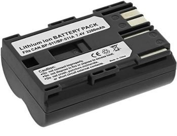 סוללה חליפית למצלמות CANON BP-511A BP511 mydigital