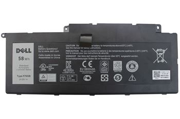 סוללה חליפית   למחשב נייד Dell Inspiron 14 7437    שנה אחריות mydigital