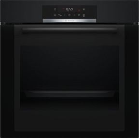תנור בנוי פירוליטי 71 ליטר 7 תוכניות Bosch Serie 4 HBA372EB0 - צבע שחור - אחריות יבואן רשמי BSH mydigital