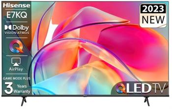 טלוויזיה חכמה Hisense 55 Inch UHD 4K Smart TV QLED&DLED 55E7KQ mydigital