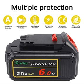סוללה חליפית נטענת למברגה DEWALT DCB205  20V Max 6.0AH שנה אחריות mydigital