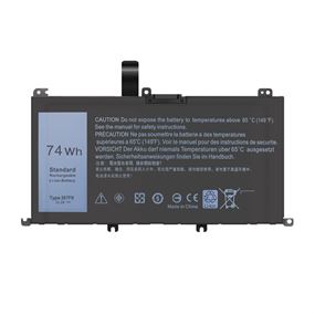 סוללה חליפית   למחשב נייד  Dell Inspiron 15 7000 7559   שנה אחריות mydigital