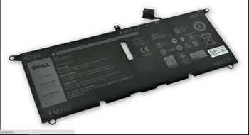 סוללה מקורית למחשב נייד Dell   XPS DXGH8   0H754V P82G  9370 9380   שנה אחריות mydigital