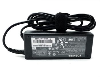 מטען מקורי למחשב נייד TOSHIBA 19V L650 L655 L750 L755 65W שנתיים אחריות mydigital