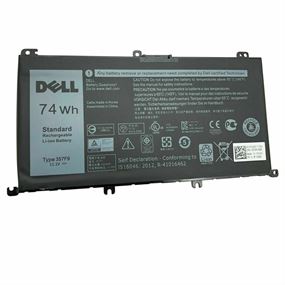 סוללה מקורית  למחשב נייד  Dell Inspiron   357F9 71JF4 5577   שנה אחריות mydigital